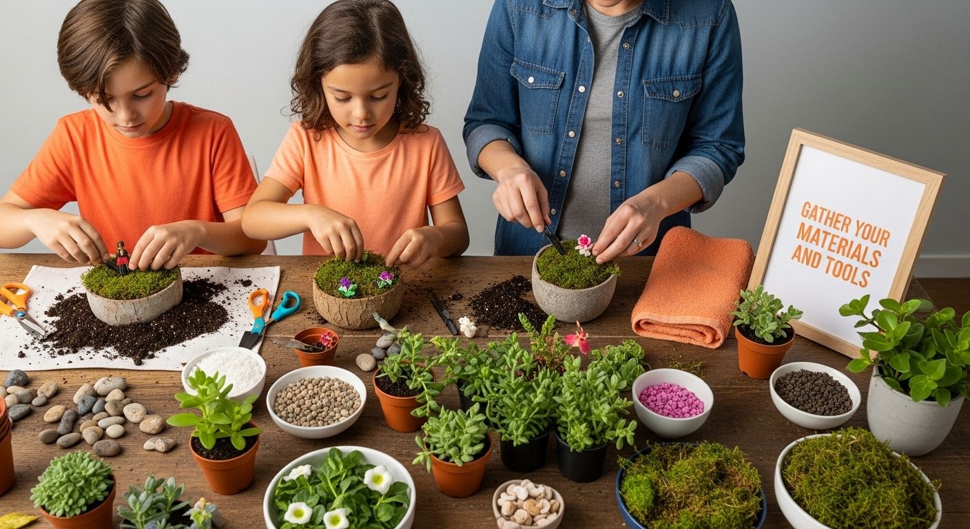 making fairy gardens