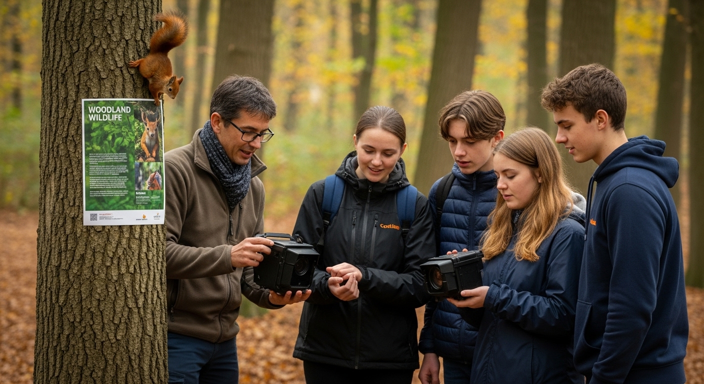 European forest wildlife