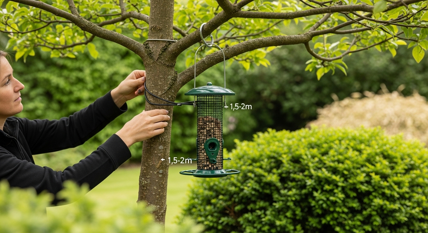 emplacement installation mangeoire