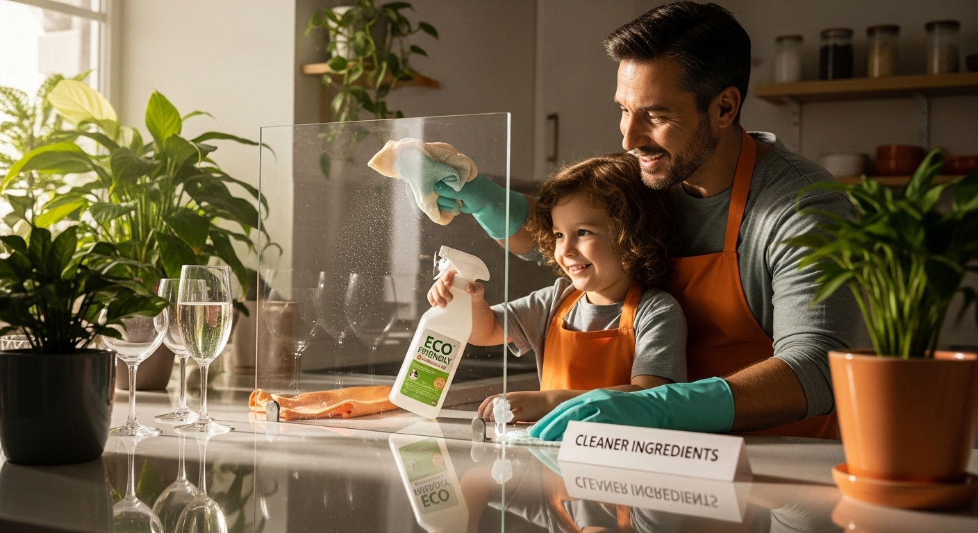 eco friendly cleaning family