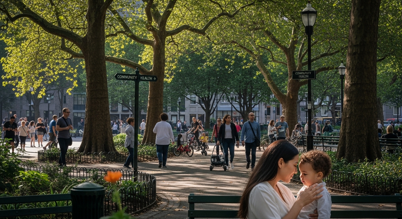 urban green space wellbeing
