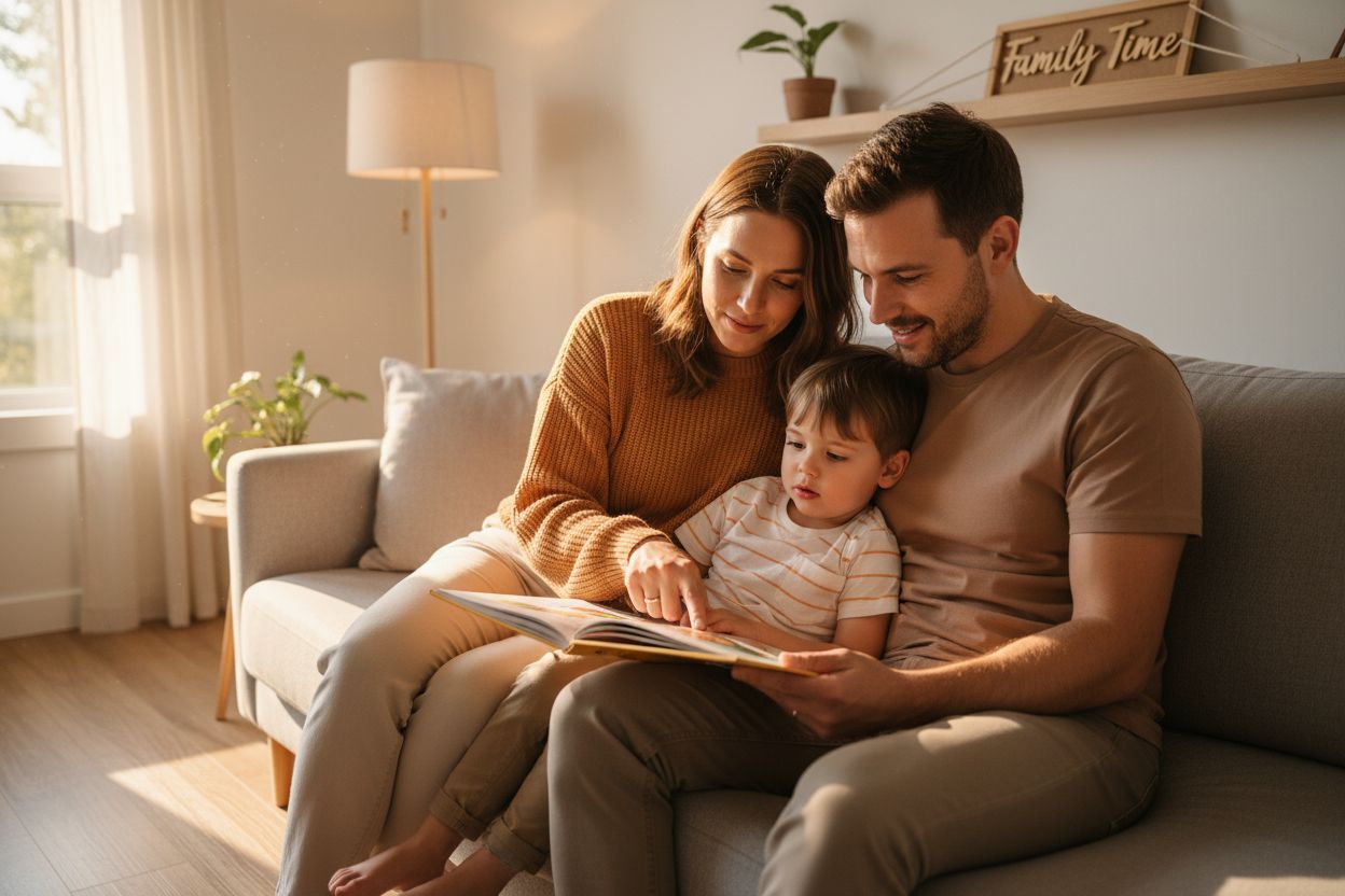 slow living family evening