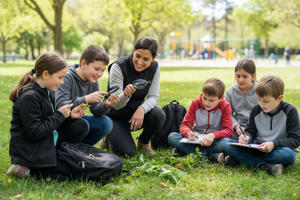 éducation nature enfants observation