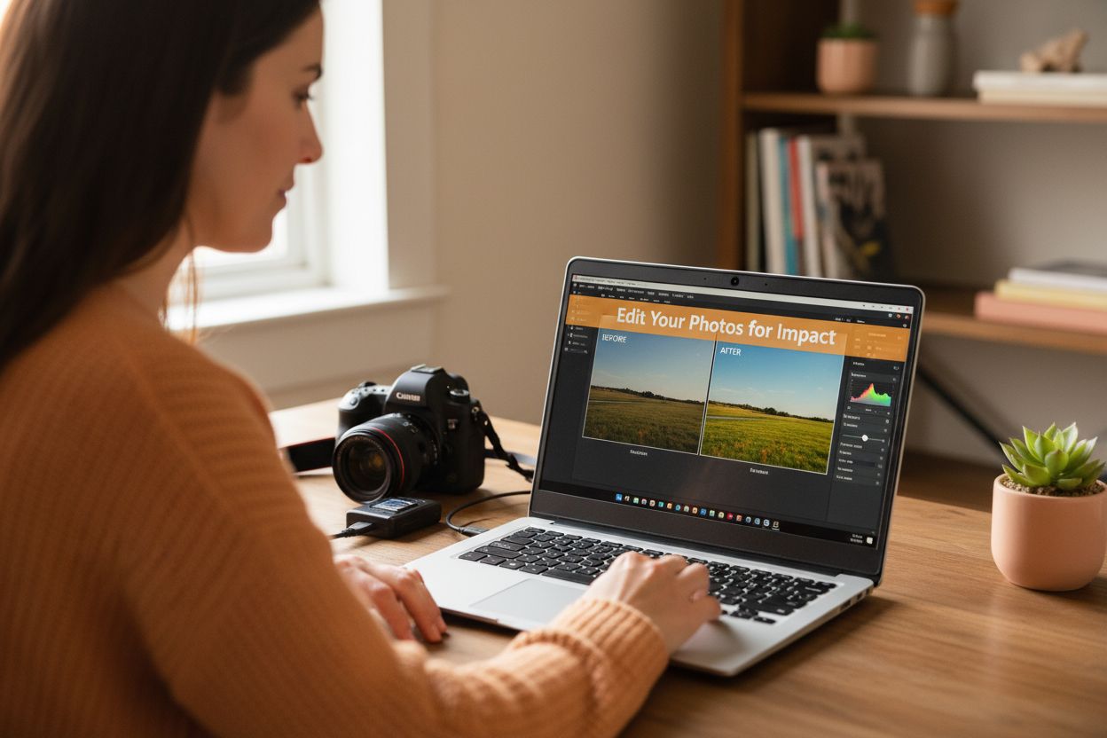 self confidence photography editing