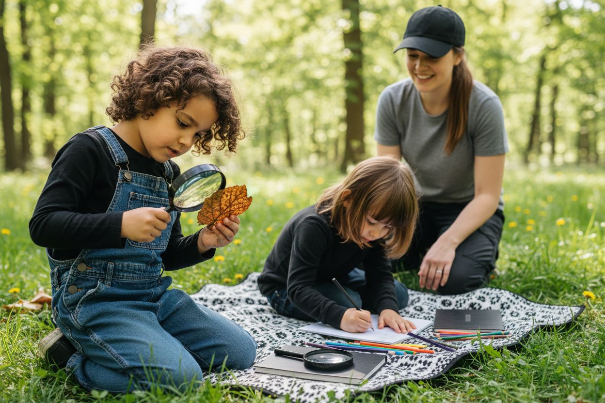 observation nature enfants microscope