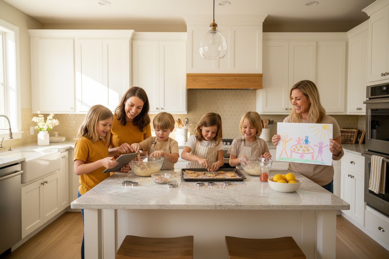 family kitchen activities
