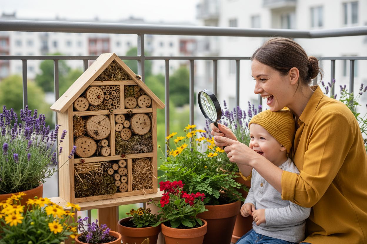 urban bug hotel observation