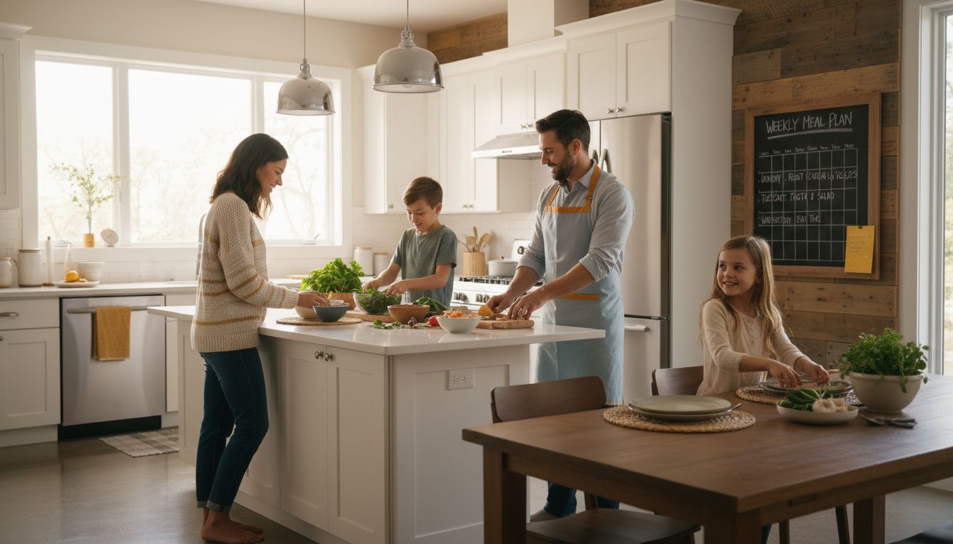 family healthy routines