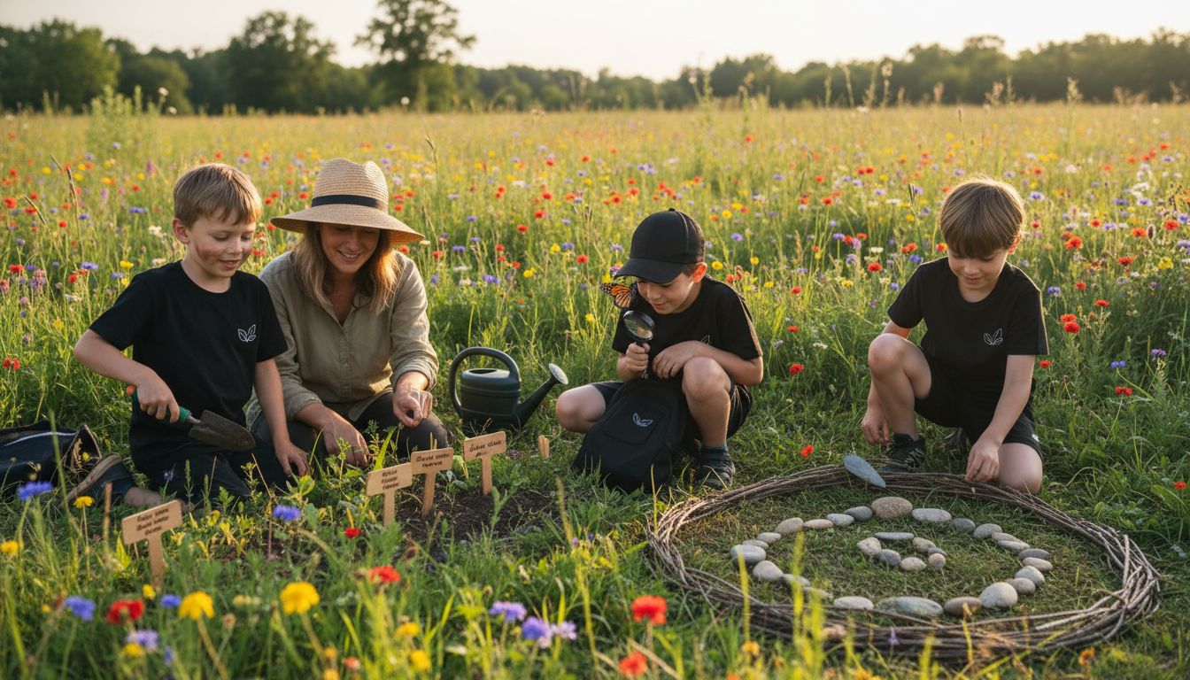 enfants activités nature