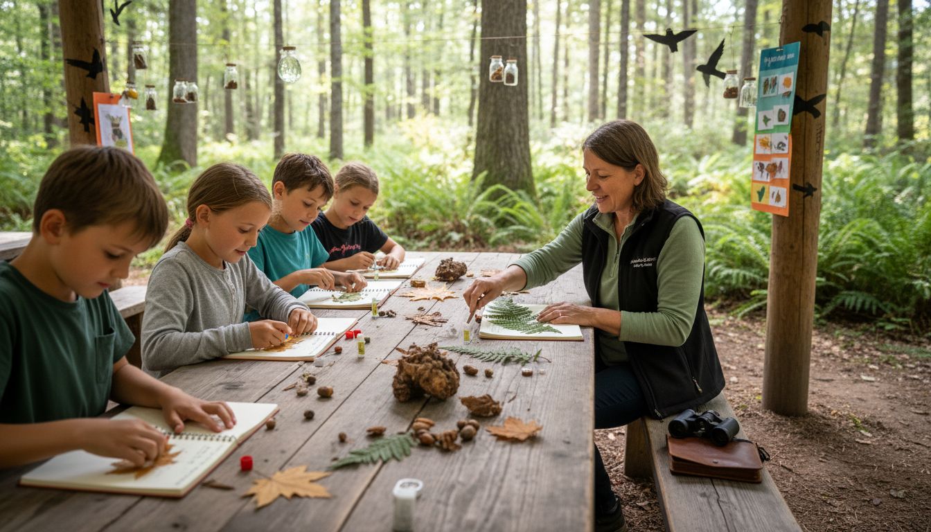 enfants carnet naturaliste