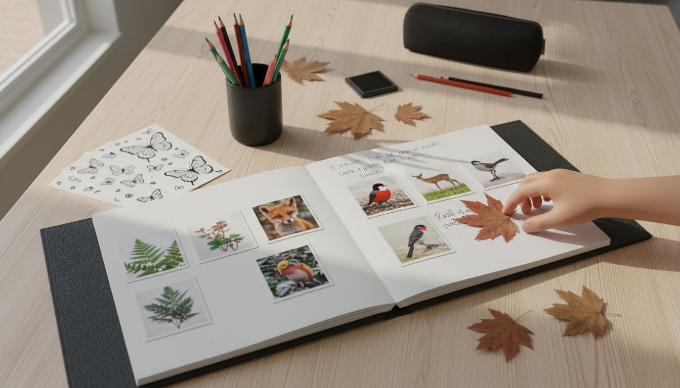 atelier album nature enfant