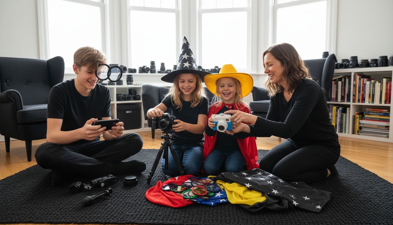 préparation matériel défi photo