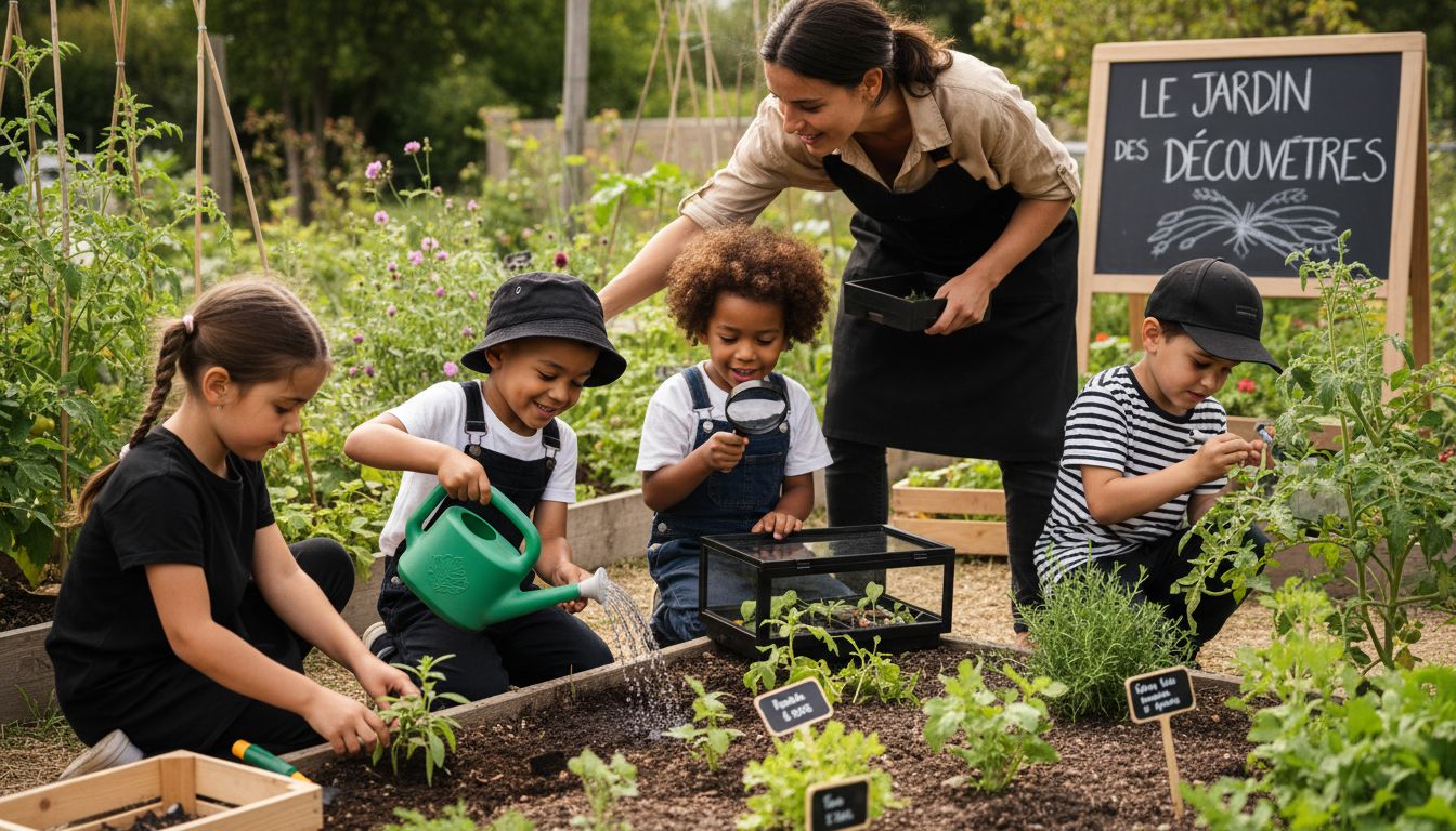 atelier jardin enfants