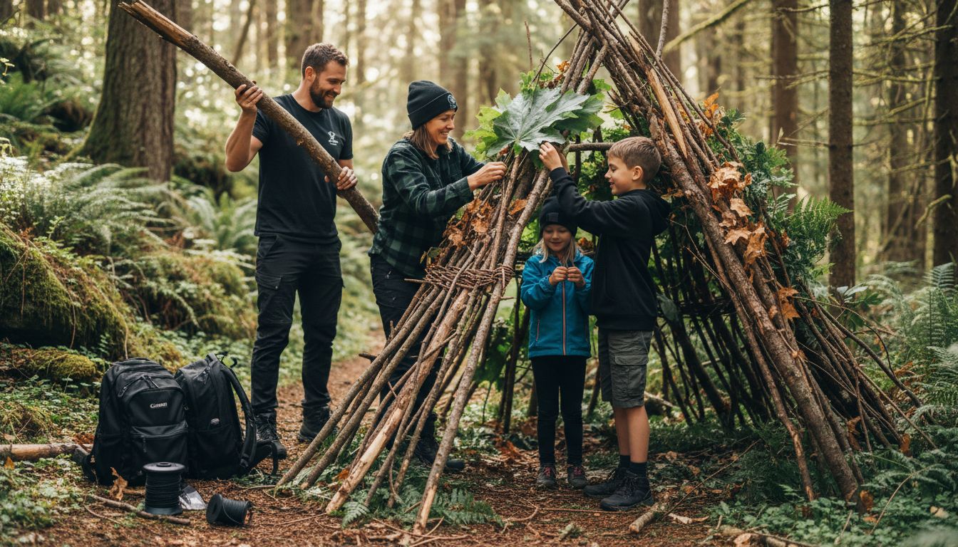 activité extérieure famille