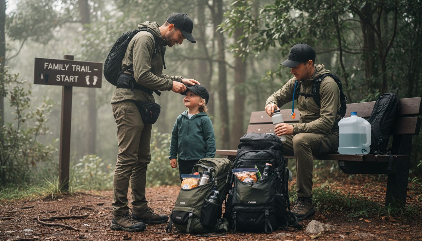 préparation sortie famille