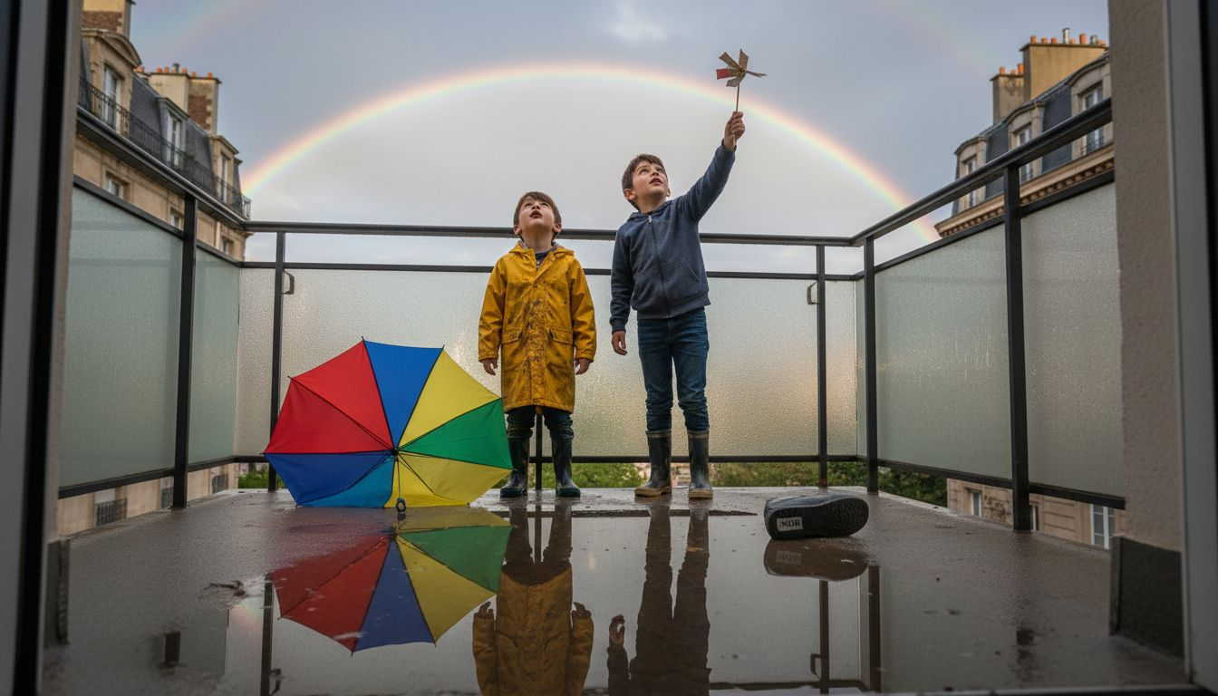 Les enfants apprennent à comprendre le temps en levant les yeux vers le ciel.