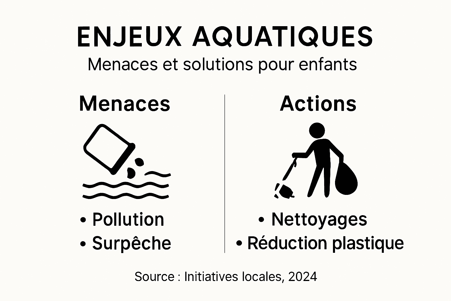 Infographie : enjeux et interventions autour des conflits sur les mers et les rivières