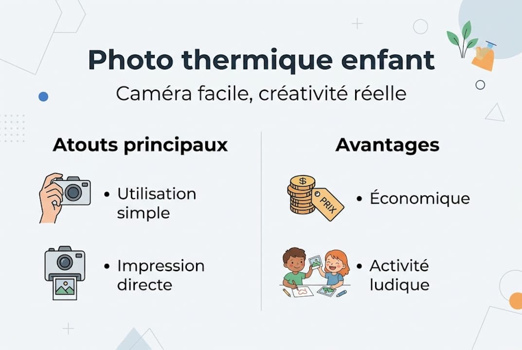 Présentation graphique sur l’imagerie thermique chez les enfants