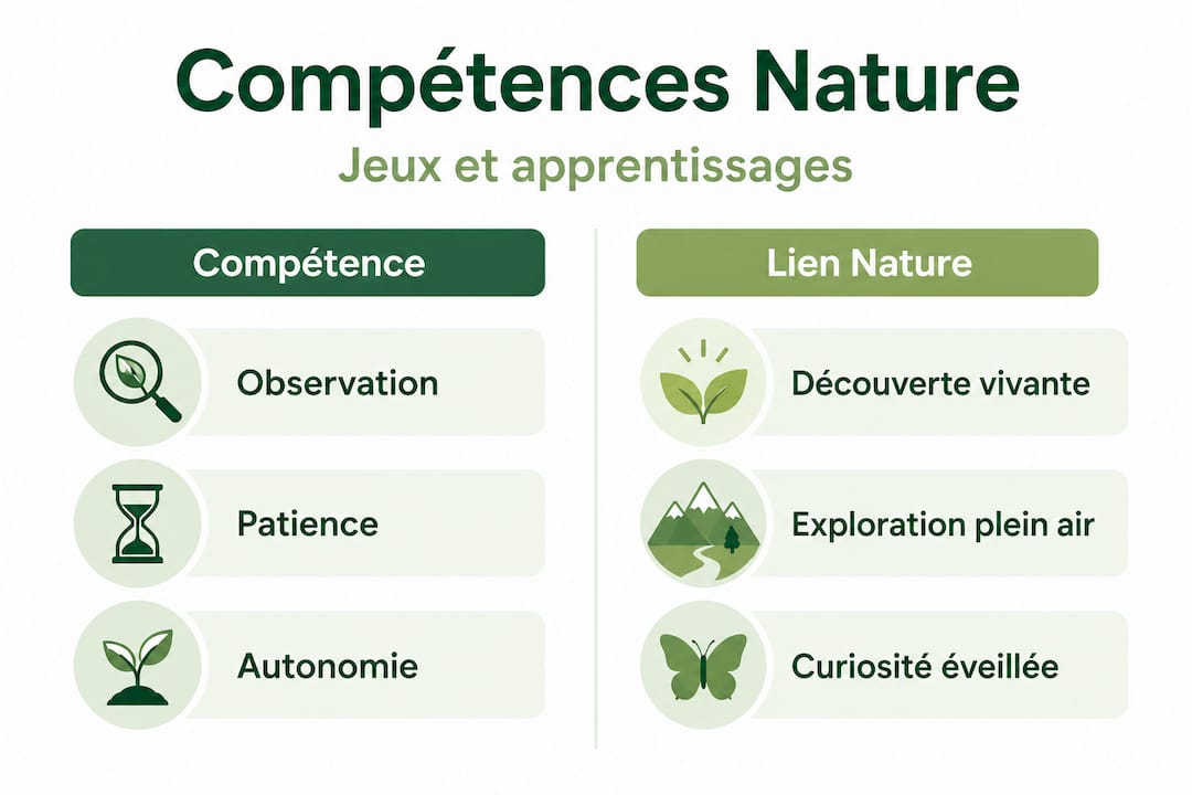 Présentation des compétences et des activités nature avec la Kidizoom Watch