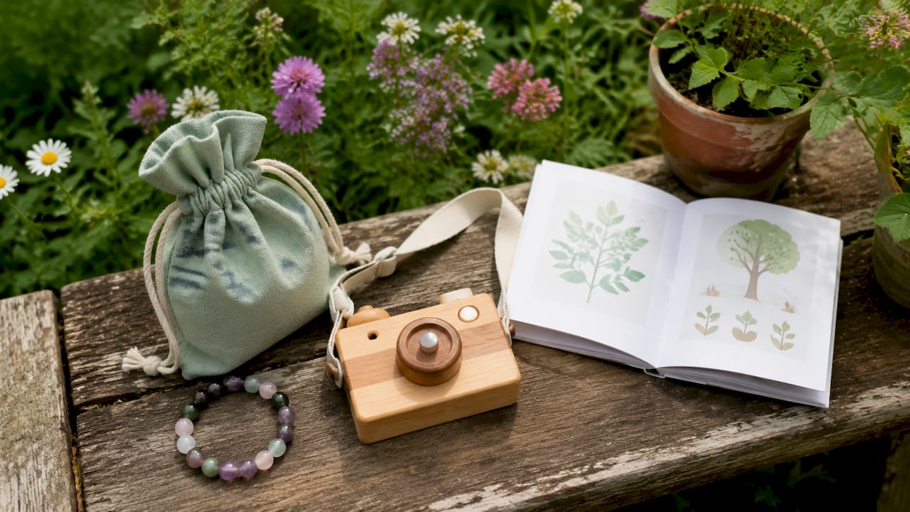 Idées de cadeaux écolo et naturels pour enfants calmes