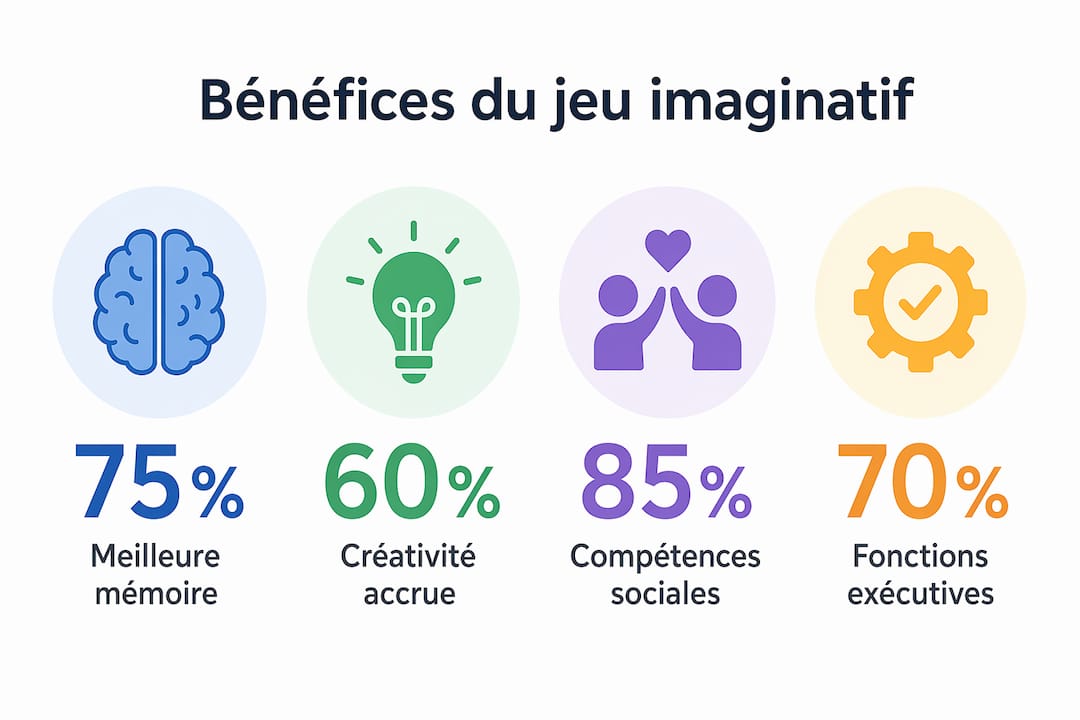 Infographie : les atouts majeurs du jeu d’imagination