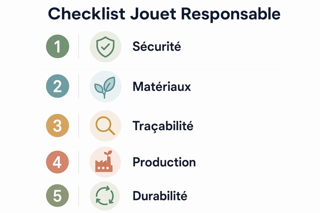 Liste des critères essentiels pour choisir des jouets responsables – À consulter en un clin d’œil
