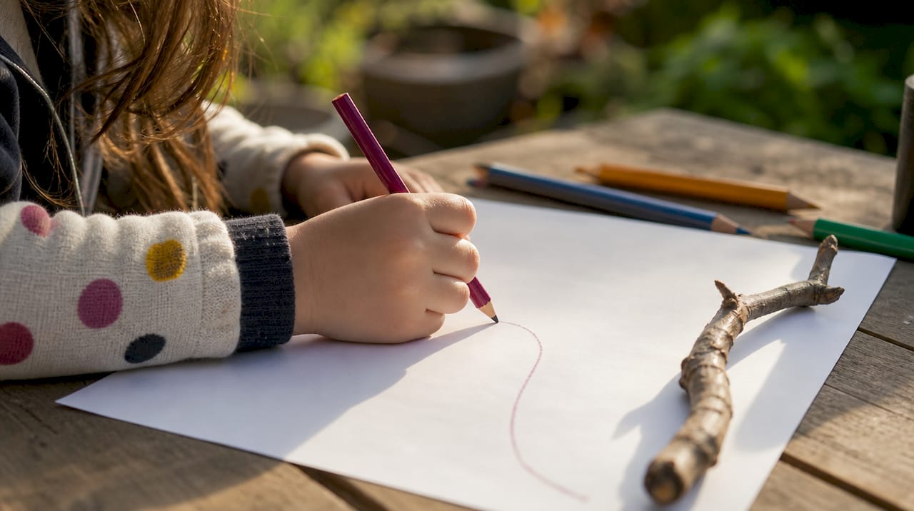 Tracer à la main la courbe du tronc