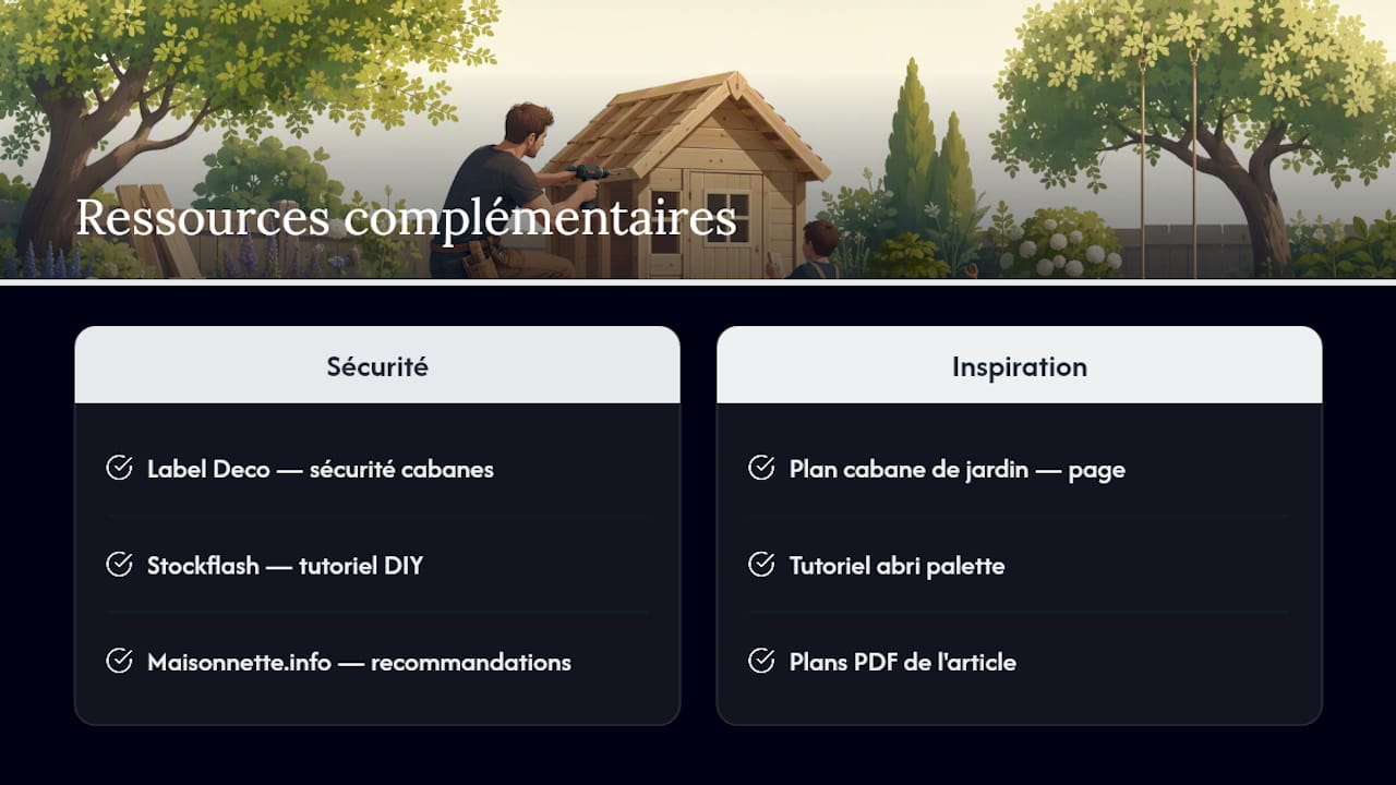 Ressources complémentaires pour aller plus loin — overview diagram