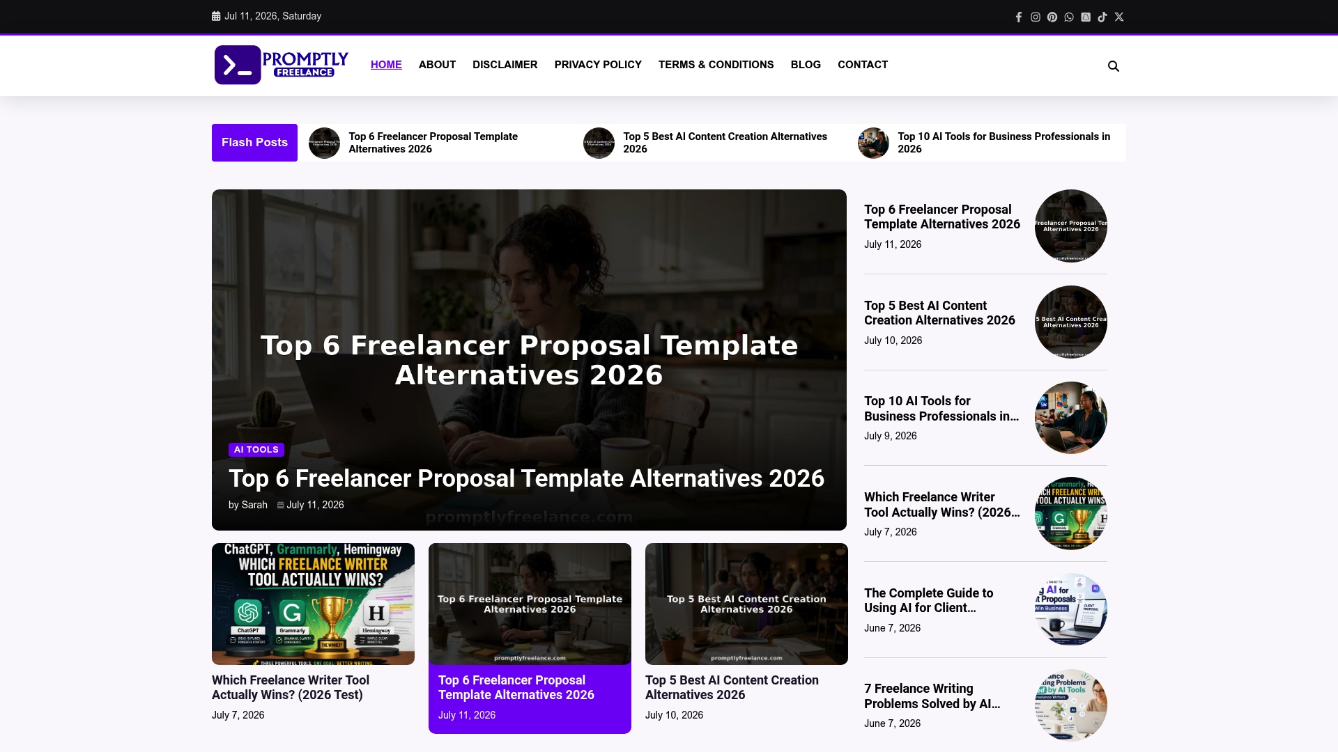 https://promptlyfreelance.com