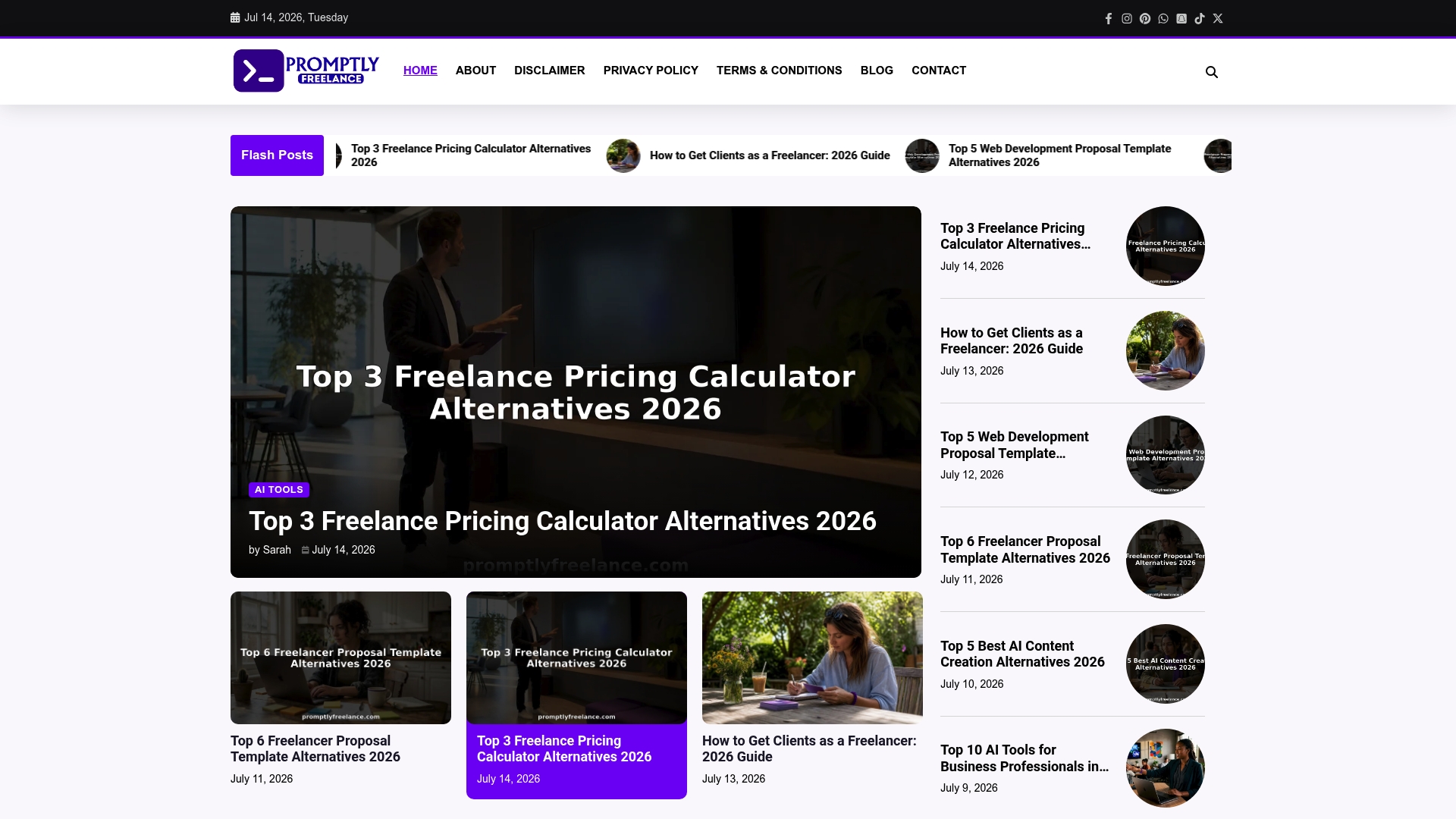 https://promptlyfreelance.com