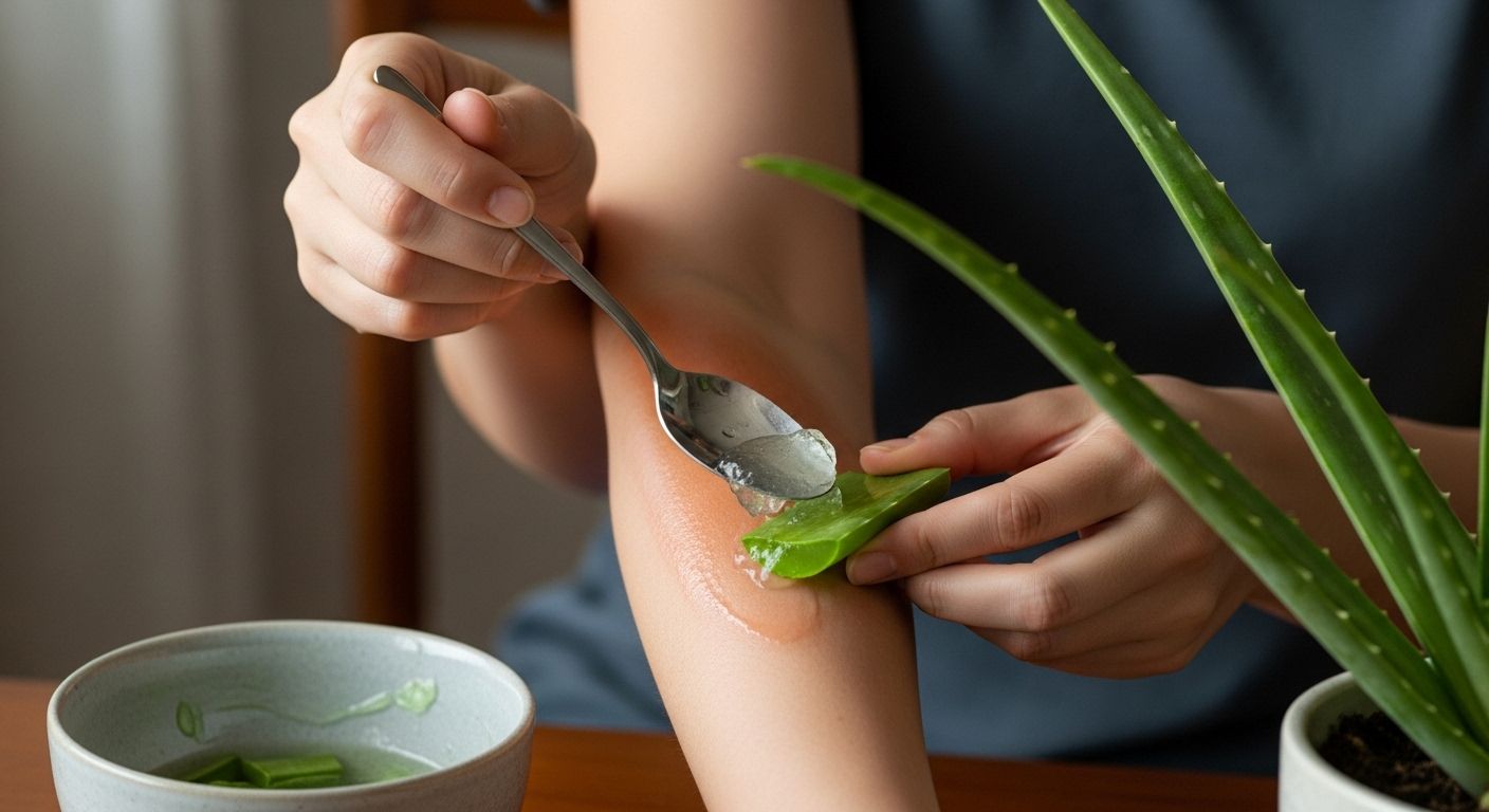 Aloe Vera Sonnenstich Anwendung