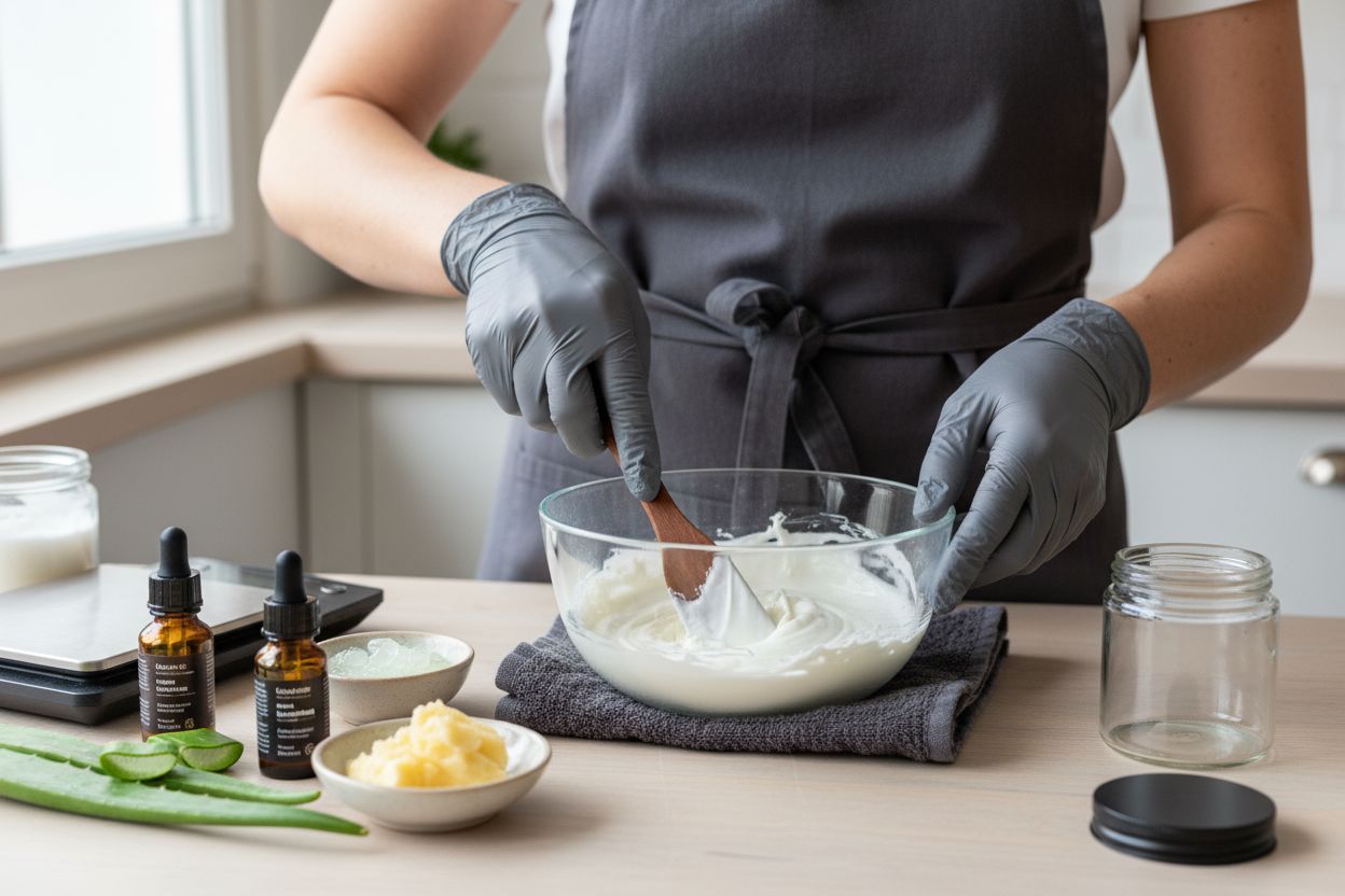 sonnencreme selber machen schritt