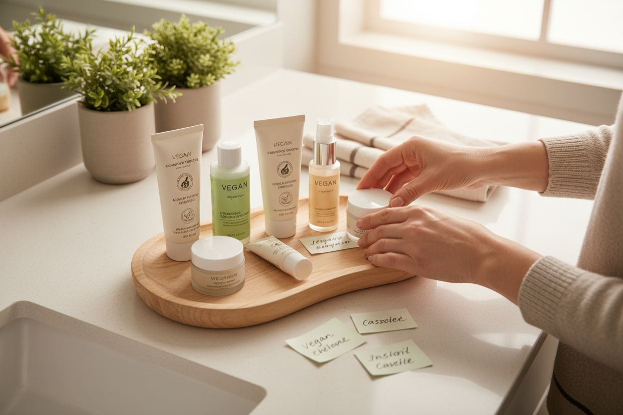 vegane Kosmetik Siegel Alltag