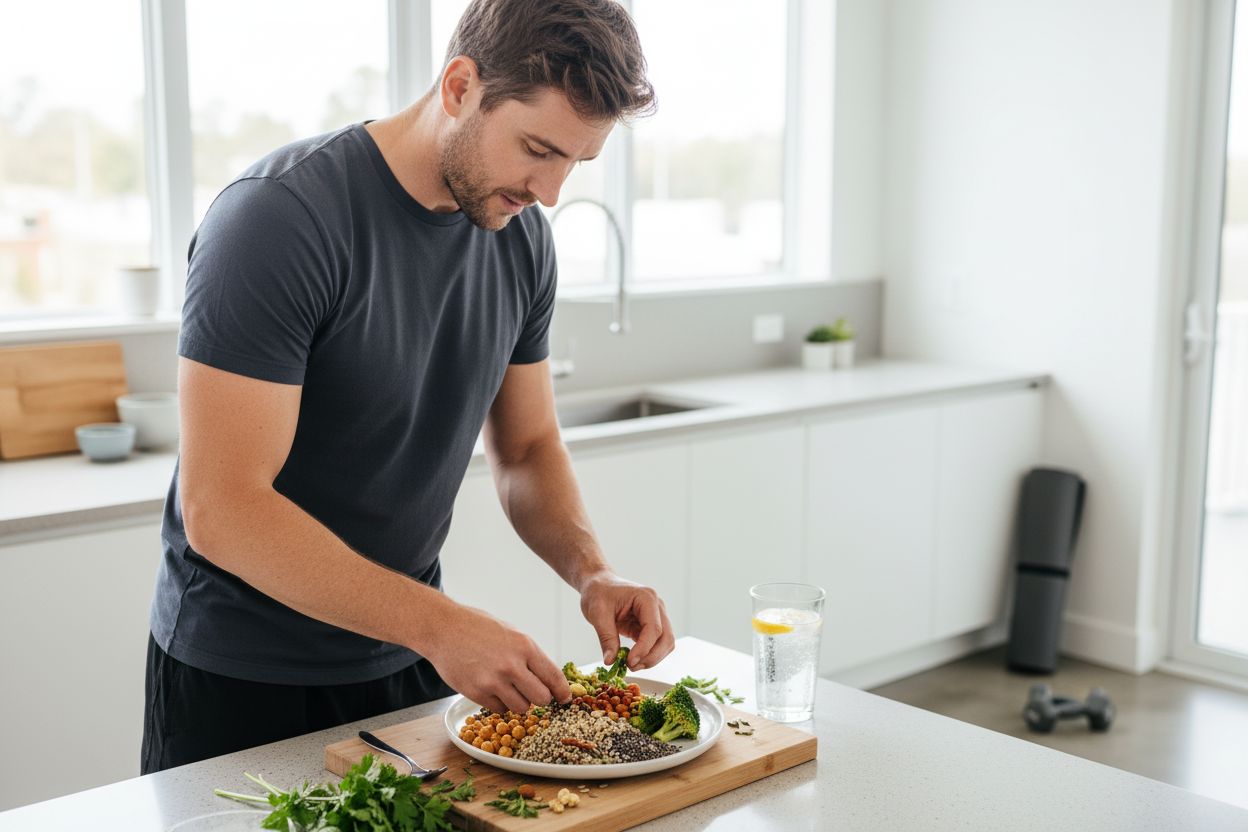 vegan Sporternährung Küche