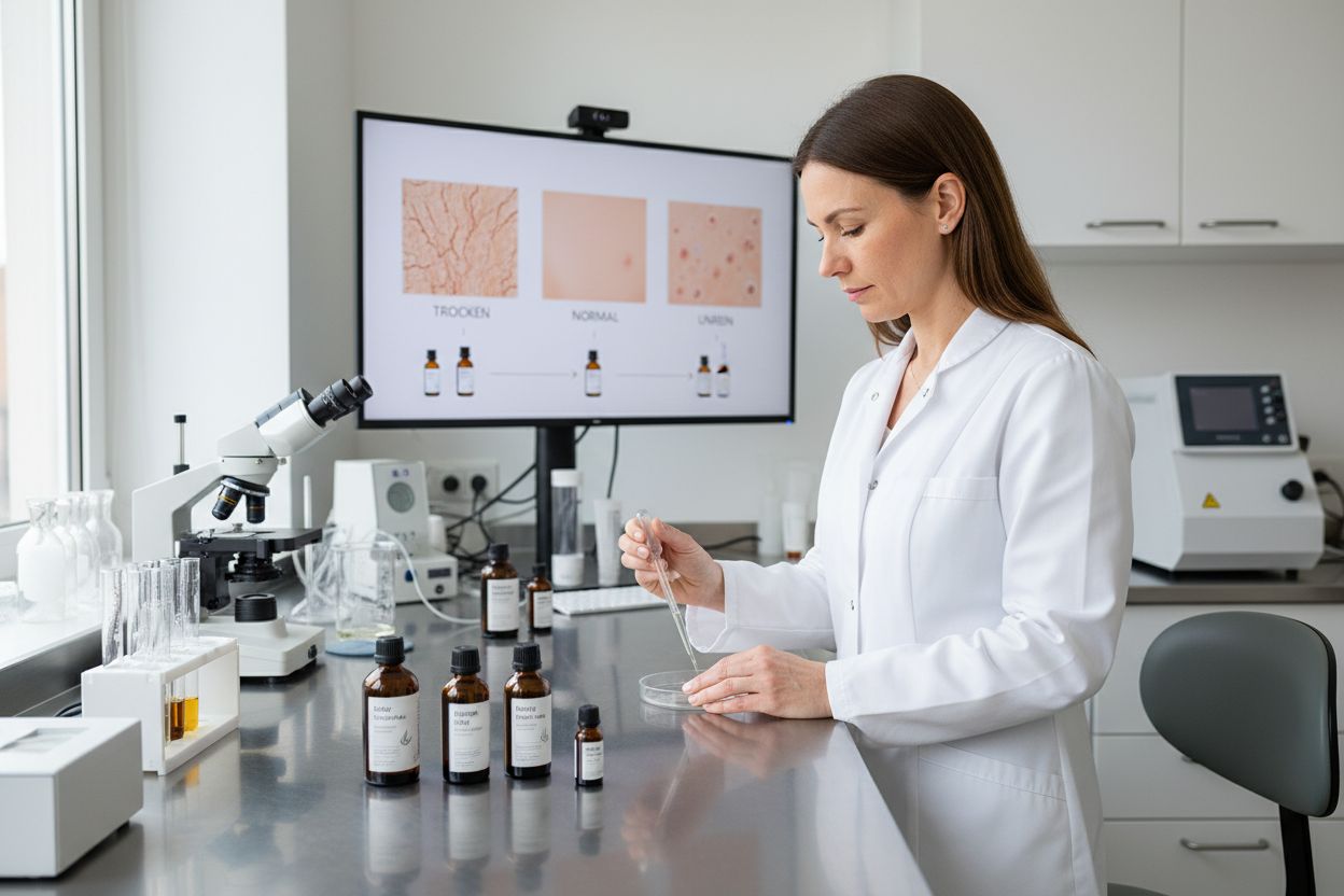Hautanalyse ätherische Öle