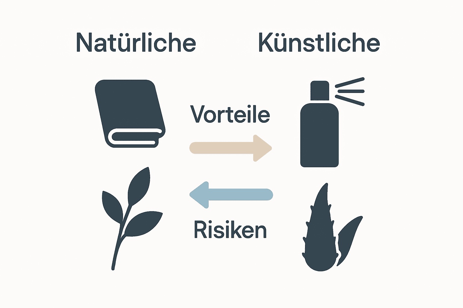 Gegenüberstellung natürlicher und künstlicher Kühlmethoden bei Allergien