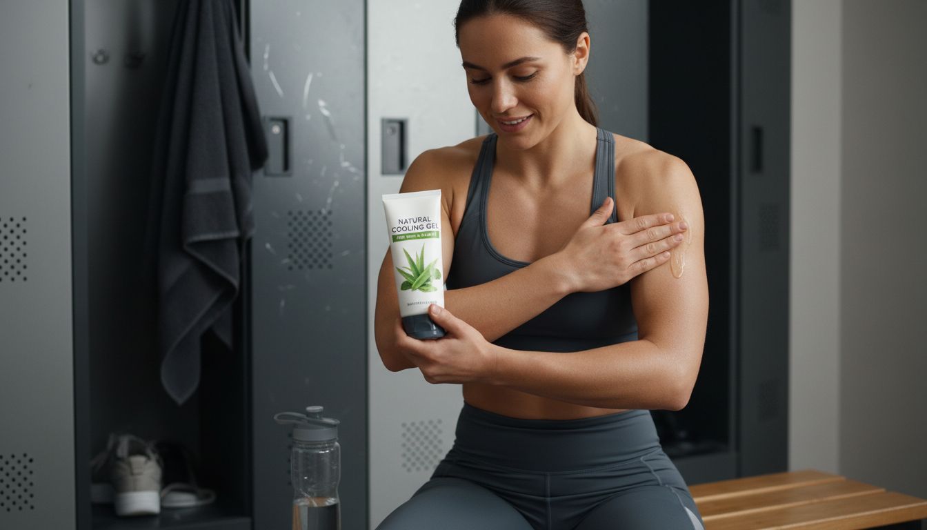 anwendung kühlendes gel sport