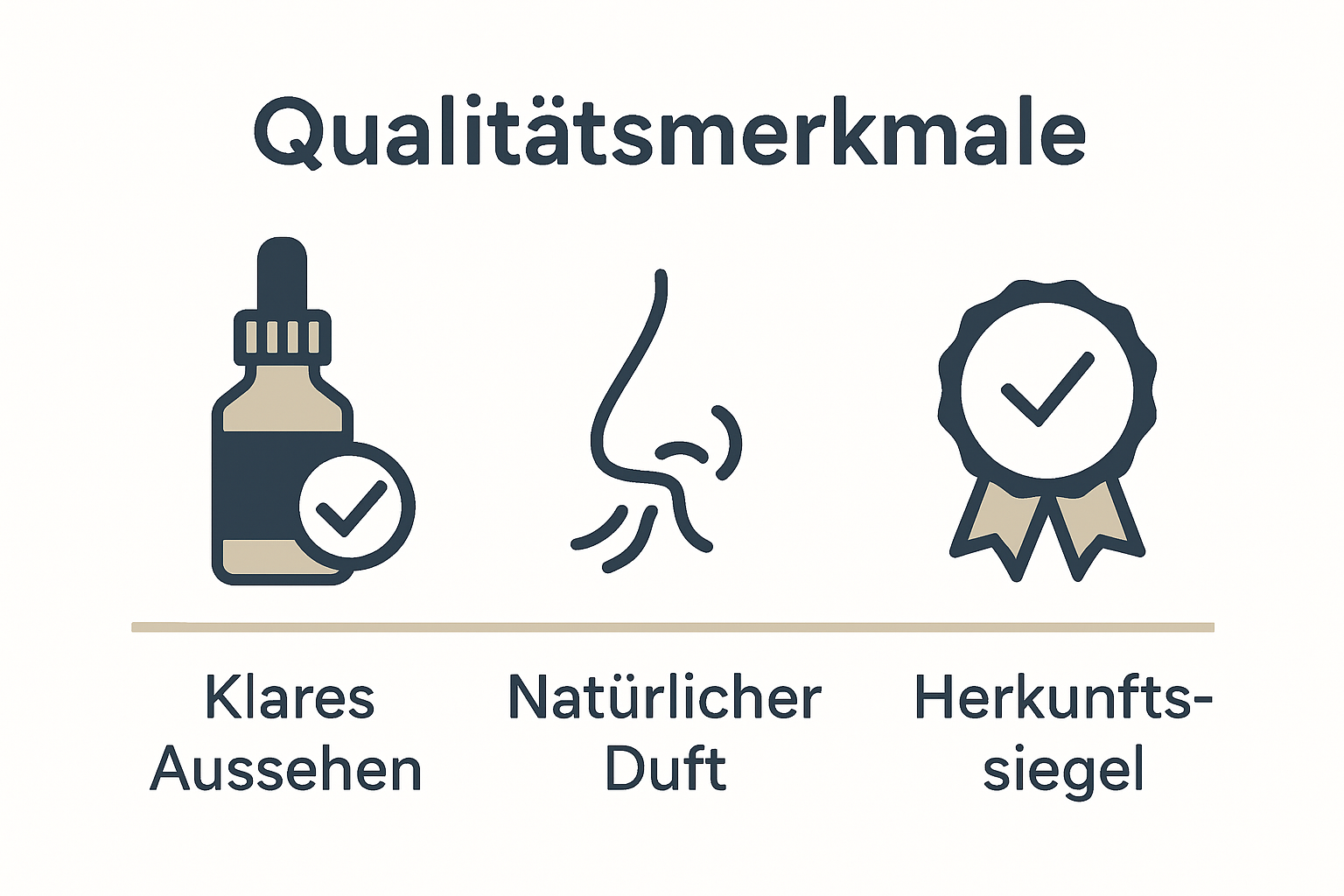 Infographic on spotting quality essential oils