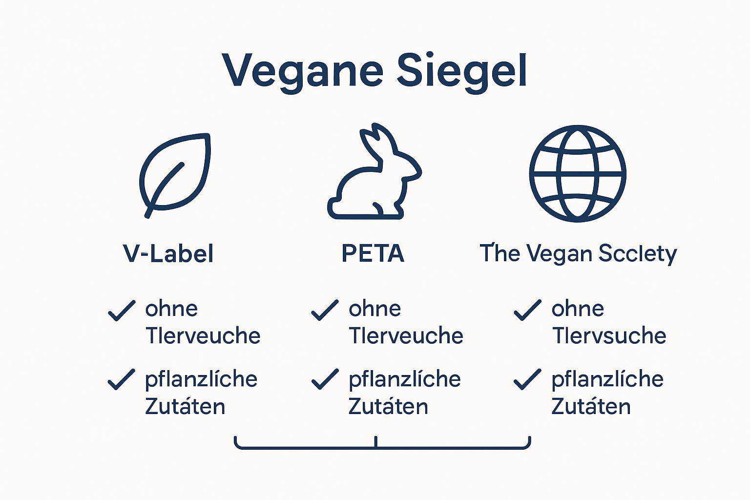 Überblick über die wichtigsten veganen Kosmetiksiegel: Ein Vergleich der bekanntesten Labels und was sie wirklich bedeuten.