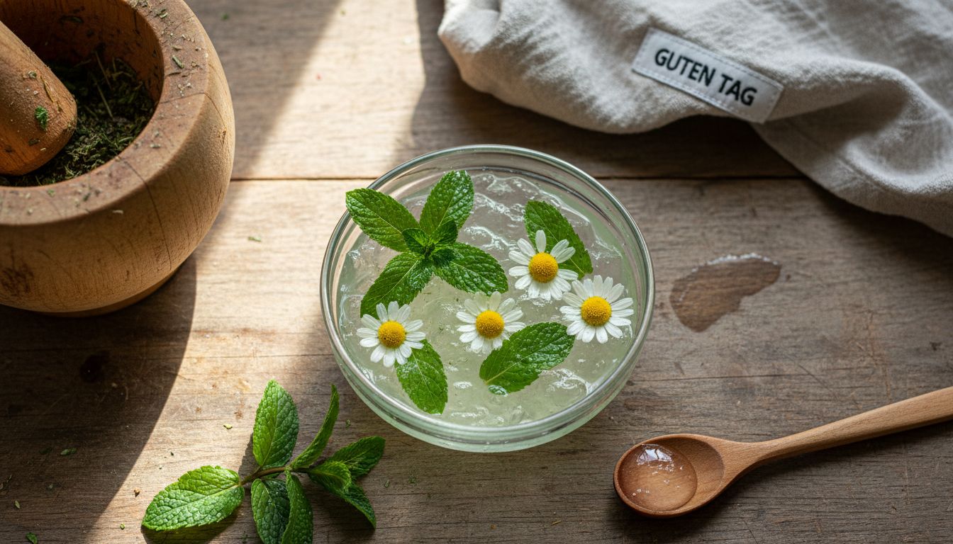 Erfrischende Pflanzenextrakte als natürliche Wirkstoffe in der Hautpflege