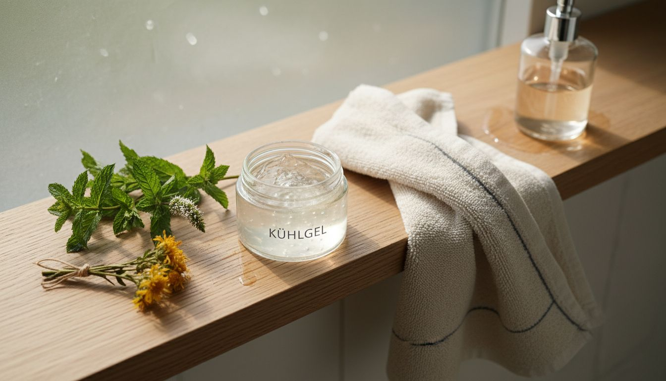 Erfrischendes Gel mit kühlender Minze und wohltuender Arnika