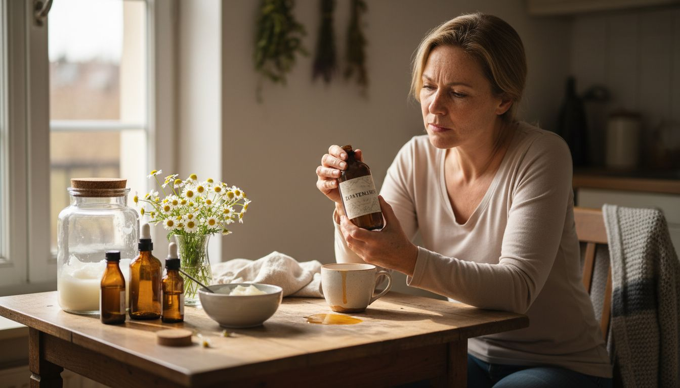 Natürliche Hautpflegewirkstoffe am Tisch genauer unter die Lupe nehmen