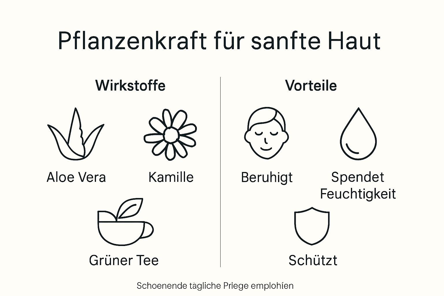 Übersicht: Die wichtigsten pflanzlichen Inhaltsstoffe für die Hautpflege und ihre positiven Effekte