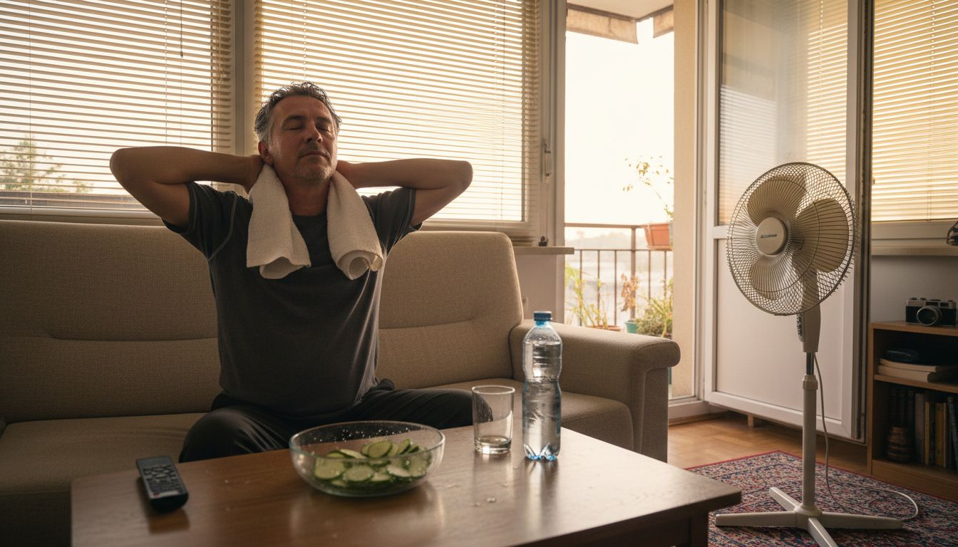 Im Sommer sucht man zu Hause gern Abkühlung.