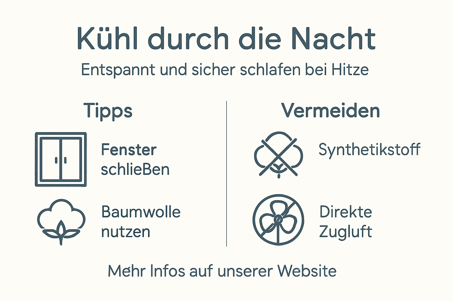Schlaf-Tipps für heiße Nächte: Was hilft wirklich und was sollte man besser lassen?