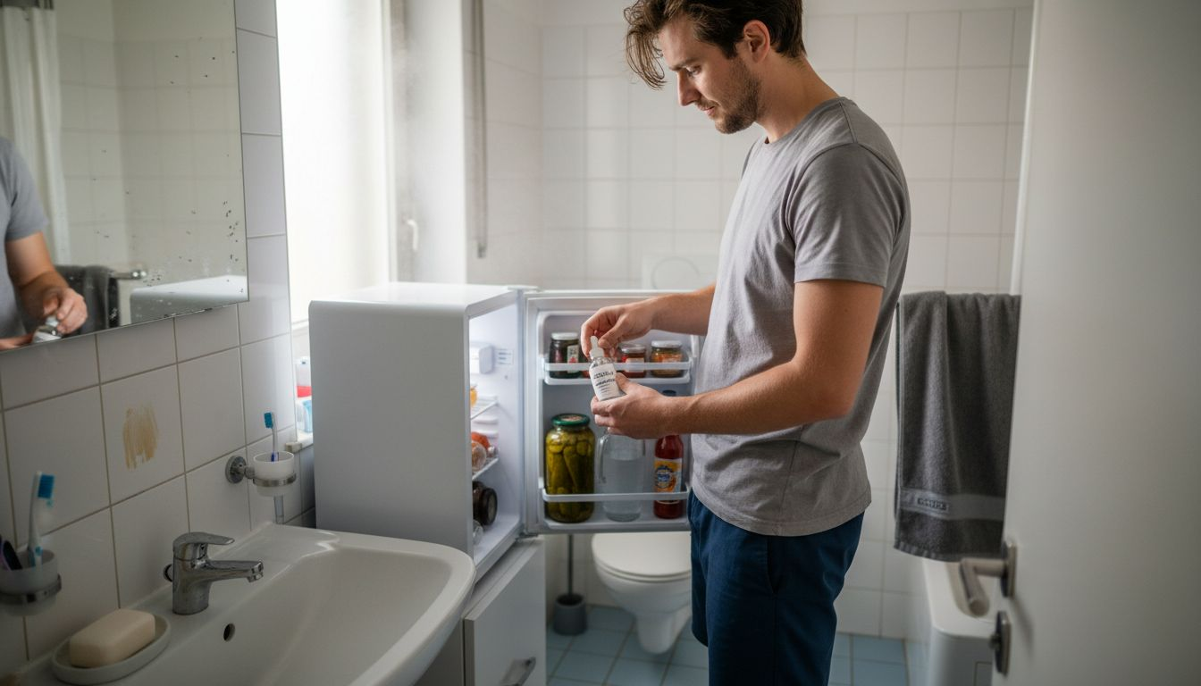 Frisch gekühltes Hyaluron direkt aus dem eigenen Badezimmer