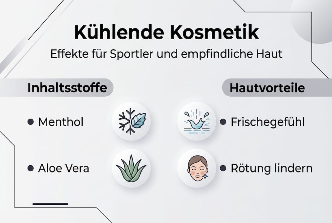 Übersicht: Kühlende Wirkstoffe in Kosmetik und ihre Vorteile