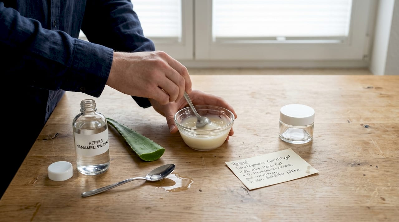 Kühlendes Aloe-Gel ganz einfach selbst gemacht – mit Zutaten aus deiner Küche