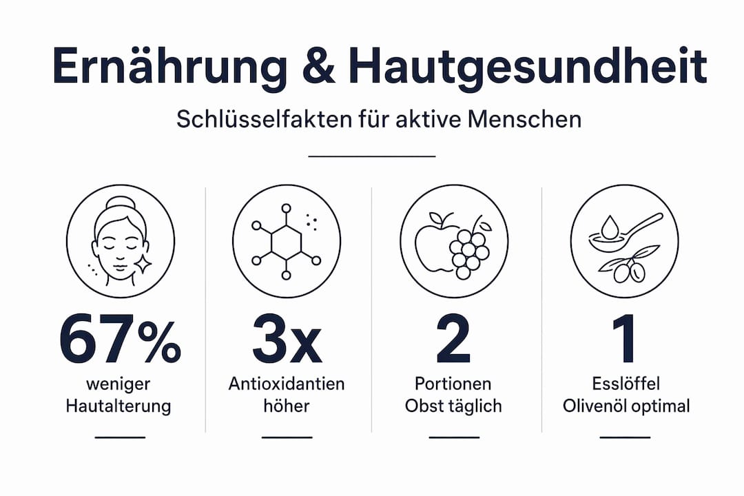 Ernährung und Hautgesundheit: Zahlen, Fakten und Zusammenhänge