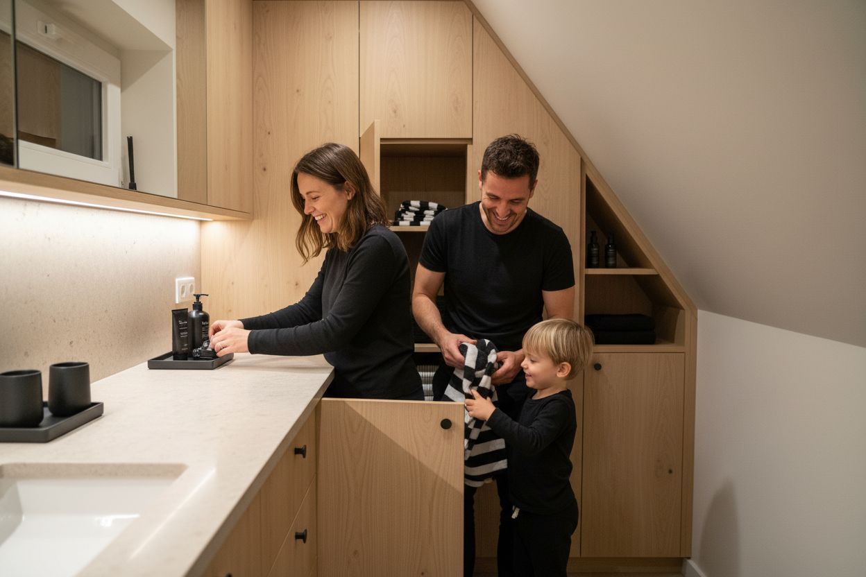 łazienka meble na zamówienie